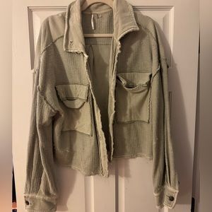Free people moss shacket